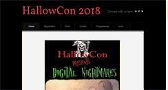 Desktop Screenshot of hallowcon.com