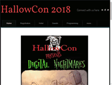 Tablet Screenshot of hallowcon.com